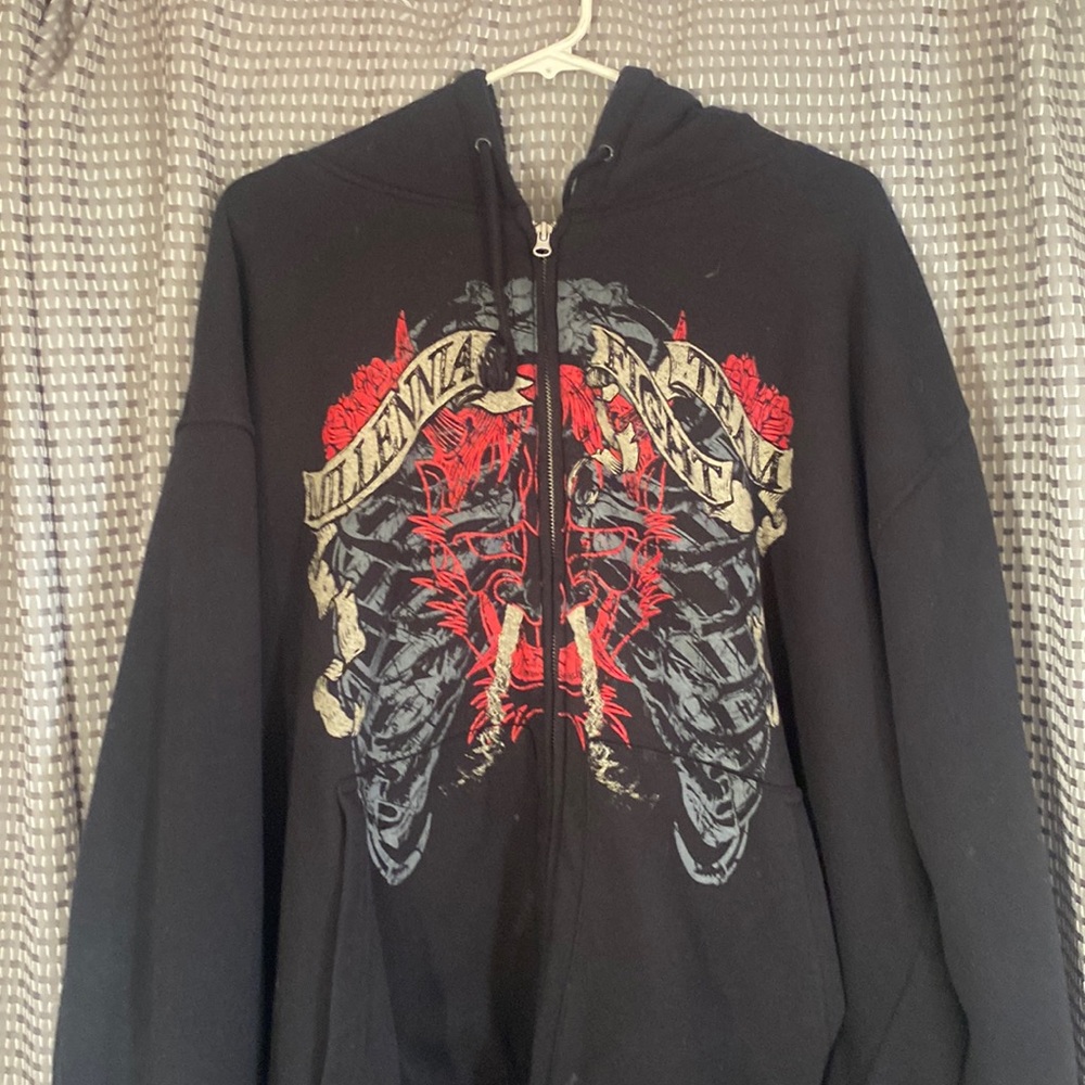 Zip up hoodie